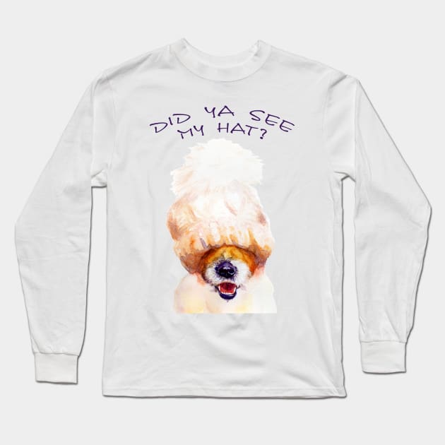 Did ya see my hat? Long Sleeve T-Shirt by ThunderGor